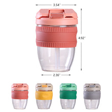 Load image into Gallery viewer, 350ml Reusable Glass Cup