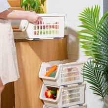 Load image into Gallery viewer, Stackable Storage Bins (Set of 4)
