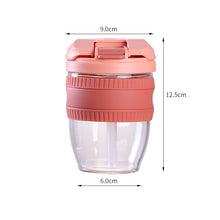 Load image into Gallery viewer, 350ml Reusable Glass Cup