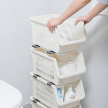 Load image into Gallery viewer, Stackable Storage Bins (Set of 4)