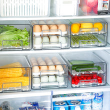 Load image into Gallery viewer, PET Drawer Refrigerator Storage Box