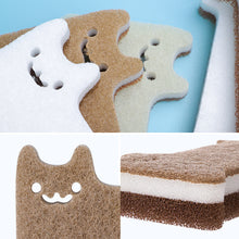 Load image into Gallery viewer, Cat Shape Kitchen Sponge Set (6Pack)