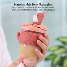 Load image into Gallery viewer, 350ml Reusable Glass Cup