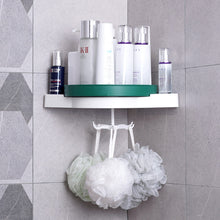 Load image into Gallery viewer, Corner Caddy Bathroom Shower Shelf 2 pack