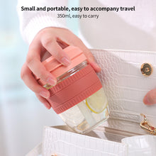 Load image into Gallery viewer, 350ml Reusable Glass Cup