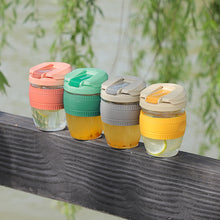 Load image into Gallery viewer, 350ml Reusable Glass Cup
