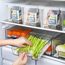Load image into Gallery viewer, PET Drawer Refrigerator Storage Box
