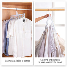Load image into Gallery viewer, 2Pack of 8-in-1 Layered Pants Rack
