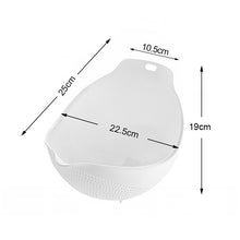 Load image into Gallery viewer, Rice Washer Strainer Colander (2-pack)
